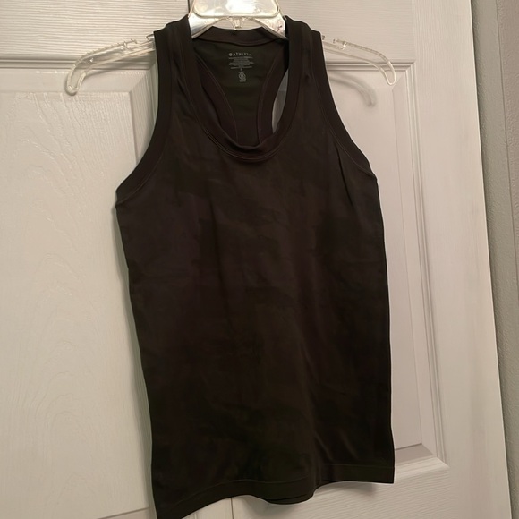 ATHLETA Athletic Green Camouflage Racerback Tank Top - Picture 11 of 11